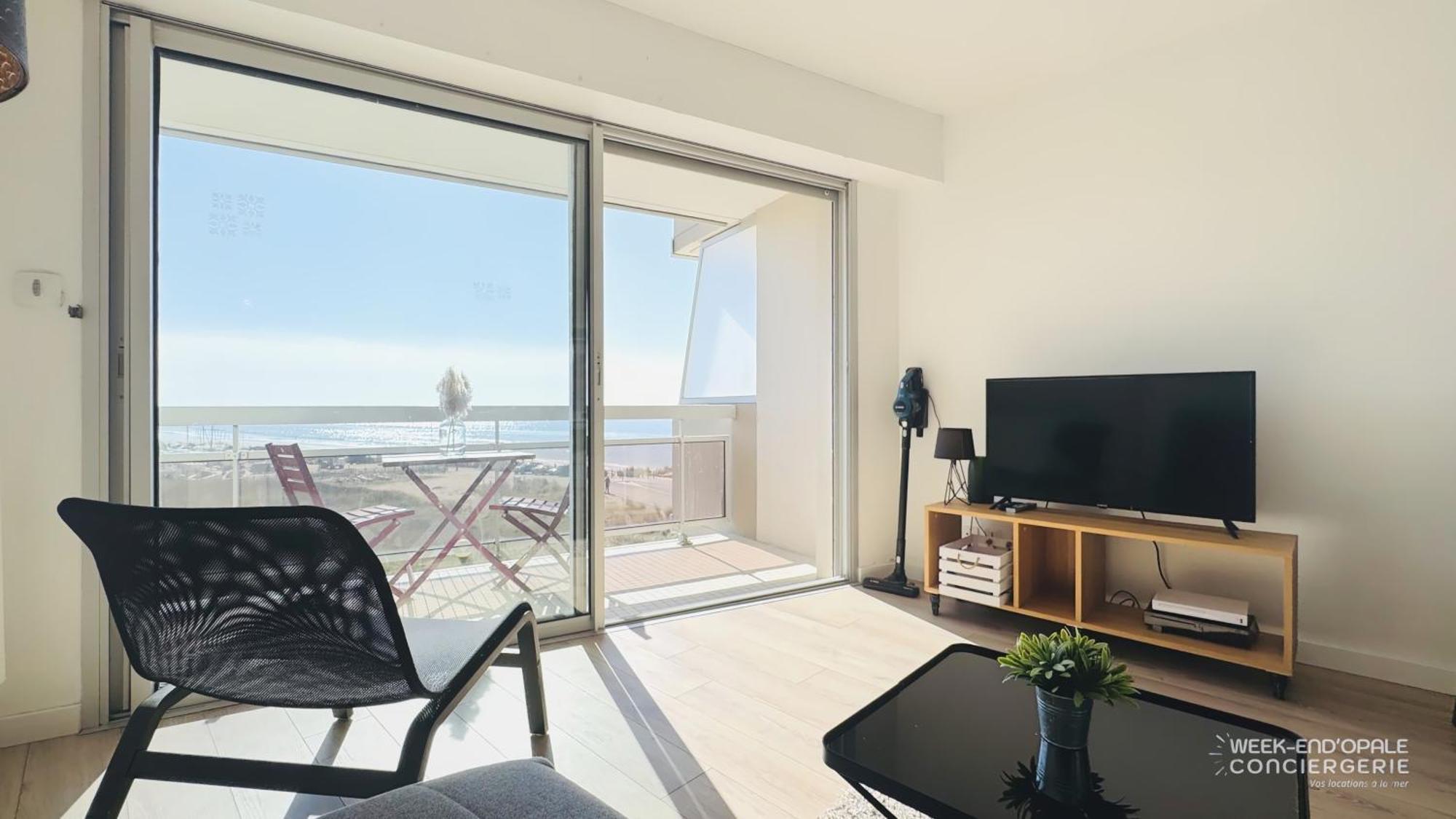 Appartement Vue Mer Au Pied De La Plage De Merlimont-Plage Exterior foto